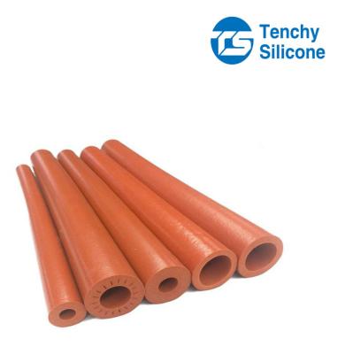 China Insulation Silicone Foam Tubing , Silicone Sponge Tubing Customized Color for sale