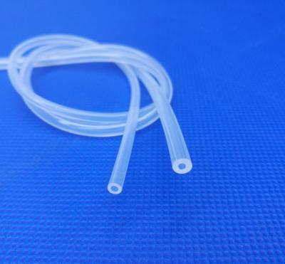 China Environment Friendly Flexible Silicone Tubing Non Toxic FDA LFGB Approved for sale