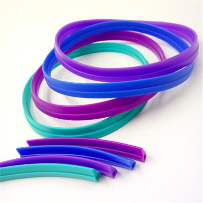 China Extruded 70A Hardness Silicone Seal Rings Anti Aging for sale