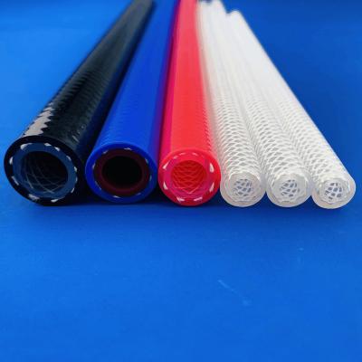 Cina La tubatura del silicone intrecciata generatore dell'ossigeno di FDA ha rinforzato il tubo flessibile intrecciato fibra in vendita