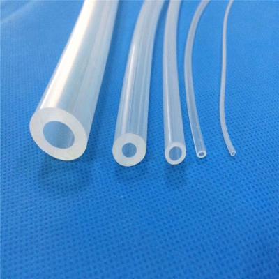 China Flexible Transparent High Temperature Silicone Tubing for Food Beverage for sale