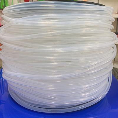 Chine Tuyau en caoutchouc de silicone de 80 rivages A inodore avec les rouleaux en plastique à vendre