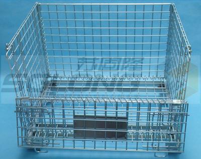 China Light Duty Hexagonal Wire Container Storage Cages 6mm Wire Guage for sale