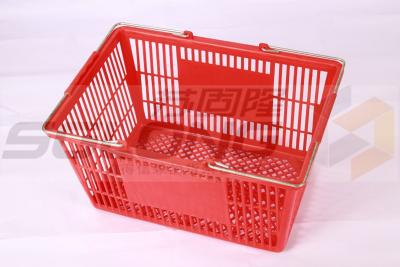 China Returnable Supermarket Shopping Trolley Baskets , Hand Baskets For Shopping for sale