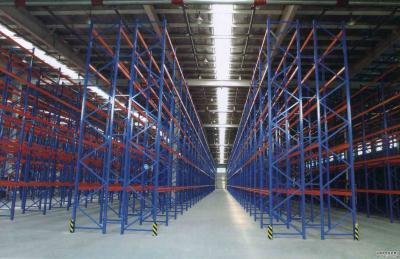China Cold Rolled Heavy Duty Warehouse Shelving Units ISO9001 Certification for sale