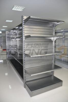 China Supermarket Display Racks , Metal Retail Shelving ISO9001 Certification for sale