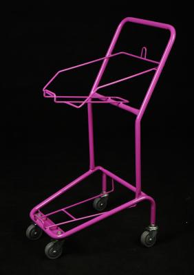 China Professional Fashionable 4 Wheeled Shopping Trolley , Foldable Shopping Cart for sale