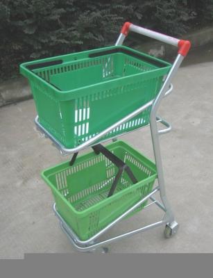 China Supermarket Shopping Trolley Basket for sale