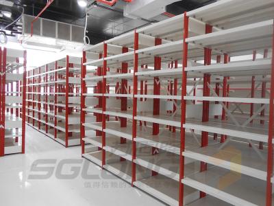 China Light Duty Rack / Supermarket Display Racks Commercial Shelving Units for sale