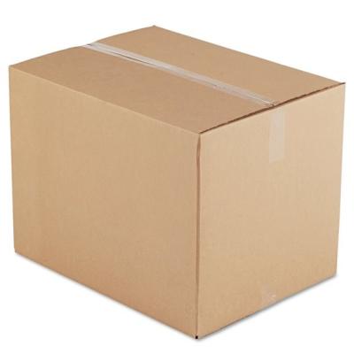 China Paperboard Corrugated Shipping Boxes Brown Fixed Depth for sale