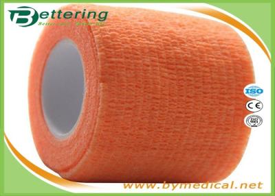 China Self Adhering Coflex Elastic Cohesive Bandage / First Aid Tape For Healthcare for sale