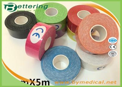 China Colored Kt Therapeutic Tape , Sports Medicine Kinesiology Tape For Shoulder Pain for sale