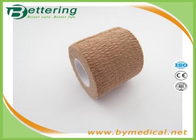Chine Bande adhésive élastique de bandage de bout droit respirable imperméable pour l'enveloppe de Compresison à vendre