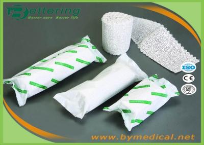 Chine Bandages blancs de fournitures médicales, plâtre de POP de charge élevée de bandage de fonte de Paris à vendre