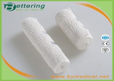 中国 綿のスパンデックスの医学の伸縮性があるクレープは外科包帯の自然な色に包帯をします 販売のため