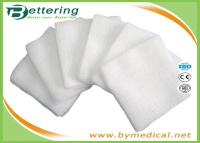 China Las esponjas estéril de la gasa del cuidado sano de la herida, preparación médica rellenan el algodón 100% en venta