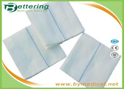 China Cotton Medical Wound Dressing Gauze Swab , Wound Care Pads For Absorbing Fluids for sale