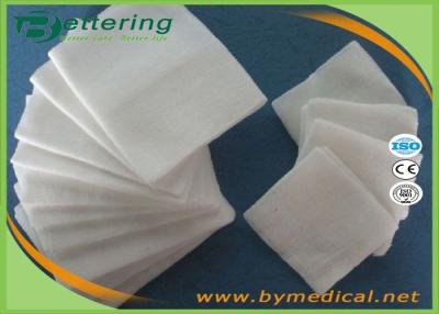 中国 柔らかさの医学のための非編まれたガーゼの綿棒/スポンジ、病院は、使用を検査します 販売のため