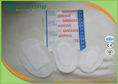 China Orthoptic Nonwoven Elastic Adhesive Eye Pad Medical Hypoallergenic 3 Different Shape for sale
