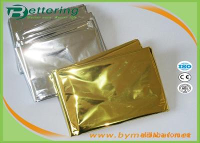 China First Aid Mylar Emergency Blanket , Heavy Duty Space Blanket For Outdoor Adventure for sale
