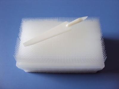 中国 使い捨て可能な外科手は爪掃除具の個人が付いているブラシを詰められてごしごし洗います 販売のため