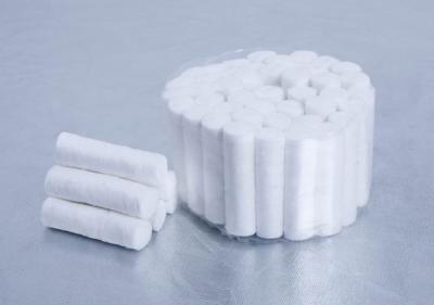 China Disposable Dental Cotton Roll , Surgical Sterile Absorbent Cotton Roll for sale