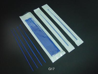 Китай Прививать ПП пластиковый устранимый закрепляет петлей голубая игла ЭО образца 10ул стерильная продается