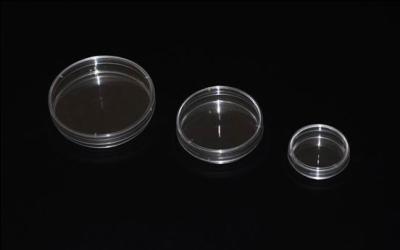 China Transparent Plastic Culture Dish Round Shape 35 mm 60 mm 70mm 100 mm for sale