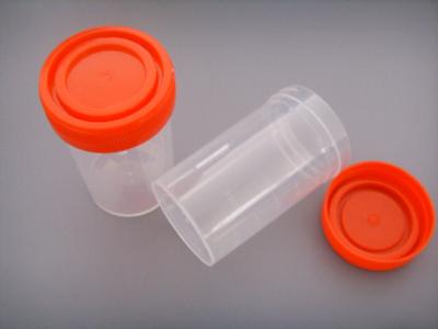 China PP Plastic Disposable Urine Sample Container , Urine Specimen Containers For Collection for sale