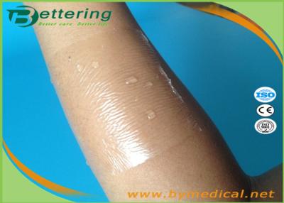 China Waterproof pu film drape roll  transparent medical dressing wound care surgical dressings bandage for sale