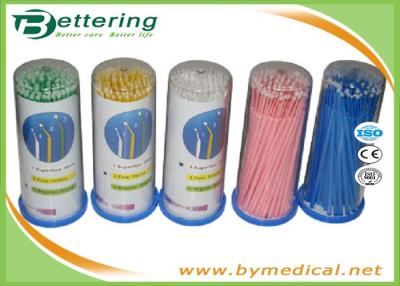 China Disposable Plastic Dental Supplies Dental Micro Brush Oral Applicator For Teeth Care for sale