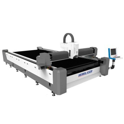 China Herolaser CNC Fiber Laser Cutting Cutter Machine for Metal Sheet Te koop
