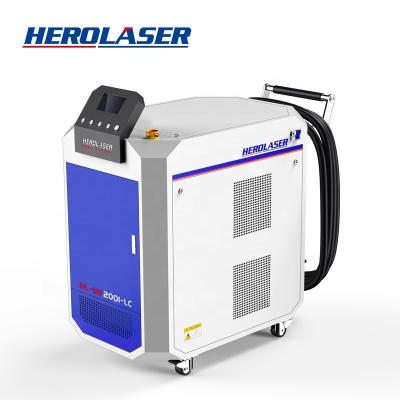China Portable Handheld Rust Removal Fiber Laser Cleaner 200w 300w 500w 2000w 3000w for sale