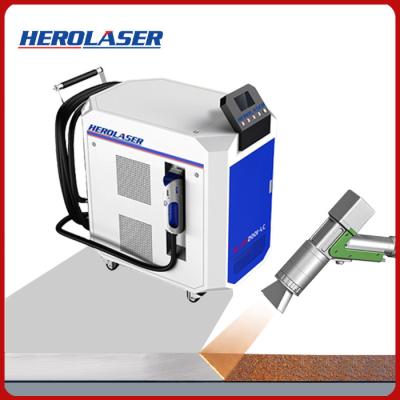 China Handheld Laser Rust Cleaning Machine , 2000w Laser Rust Removal Machine HEROLASER for sale