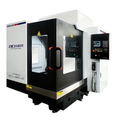 China Air Cooling Automatic 100W CNC Fiber Laser Engraver For Metal for sale