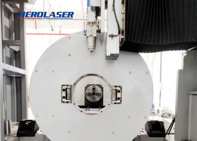 China Laser-Rohr-Schneidemaschine der Wasserkühlungs-ISO9001 IPG für Vierkantrohr zu verkaufen