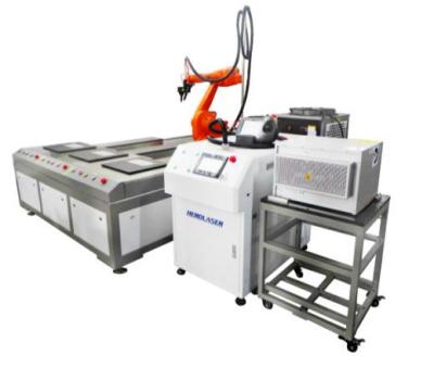 China 1000W de multimachine van het de Laserlassen van de Formaatrobot voor de Verwerking van Precisiejuwelen Te koop