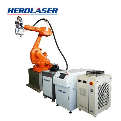 China máquina de soldadura do laser do robô de 1000W CW para de aço inoxidável à venda