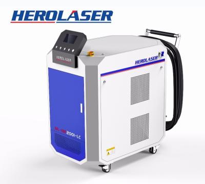 China Máquina de limpeza do laser da fibra Handheld de 1064nm IPG para a remoção de superfície da pintura do ferro à venda