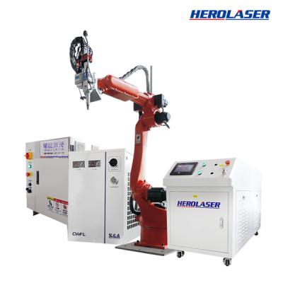 China Water Cooling AC380V Hero Laser Robot Laser Welding Machine for sale