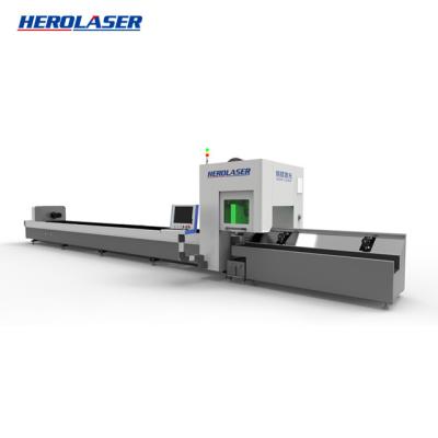 China Herolaser 6M 3000W Fiber Laser Pipe Cutting Machine for sale