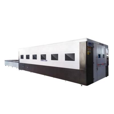 China CNC Fiber Laser Cutting Machine For Steel Metal Key Aluminum Fencing Panel Wall for sale