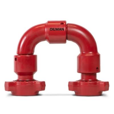 China High Pressure H2S Service Style 100 Active Elbow / Chiksan Swivel Joint For Oilfield for sale