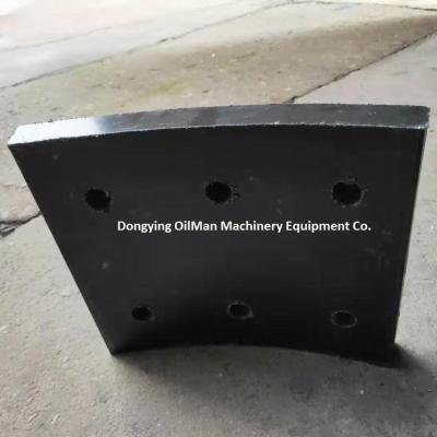 China Oil Drilling Machine Workover Rig Oil Field Drilling Rig Disc Brake Pad Brake Block for sale