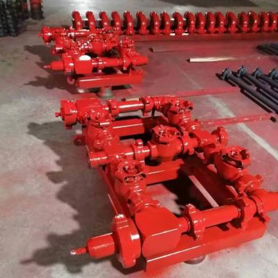 China Drilling Rig Choke Manifold API 16C Mud Standpipe Manifold  For Oil Well Drilling Petroleum Equipment for sale
