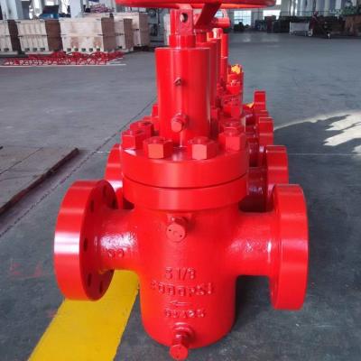 China 4000 psi API 6A Oil And Gas Gate Valves Manual / Hydraulic Sulfur Resistance for sale