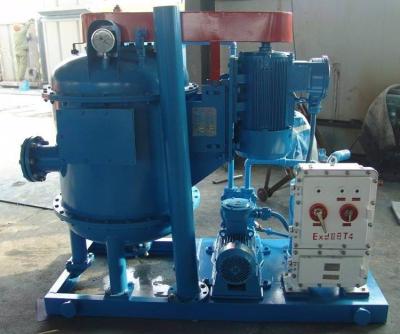 China Dewatering Solids Control Equipment , 880RPM 95 Efficiency Vacuum Degasser Drilling for sale