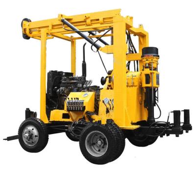 China 600m Deep XYX-3 Four Wheels Mounted Underground Coring Drilling Rig With Mud Pump for sale