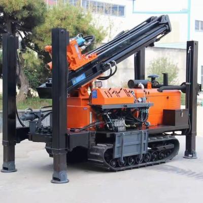 China Water Well Drilling Rig Accessories 12 Ton 300M Rotary Crawler for sale