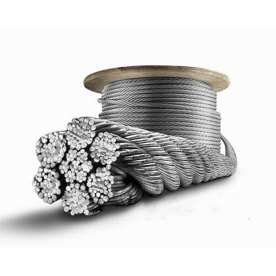 China 6x19+FC 11mm 1770MPa Steel Wire Rope Galvanized and Ungalvanized for sale